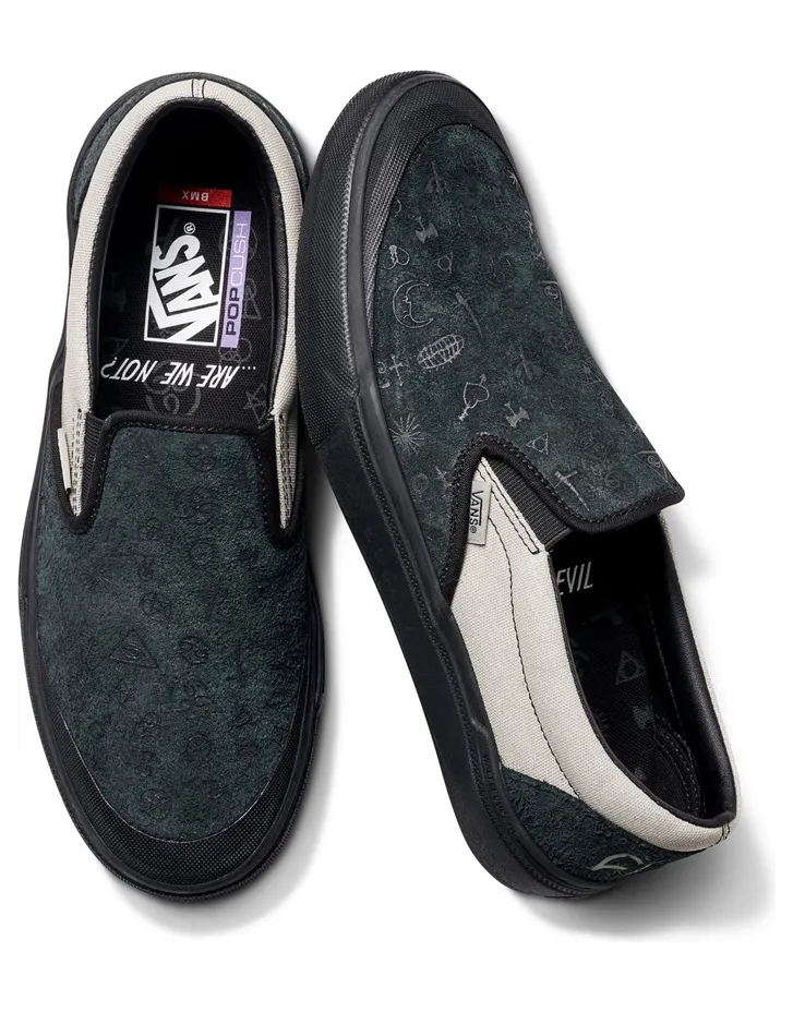 VANS Vans X Cult Bmx Slip-on Schoenen Zwart (VN0A5JISN42)