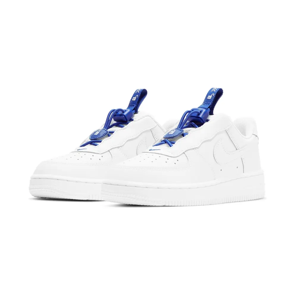 Nike Force 1 Toggle White Hyper Royal (CU5287-100)