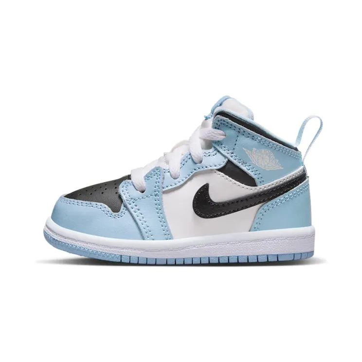Jordan 1 Mid TD “Ice Blue / Sail / White / Black” (644507-401)