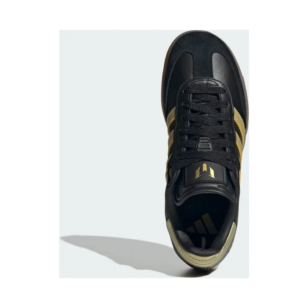 Adidas Samba Indoor GS “Gold Metallic / Gum” (JR6349)