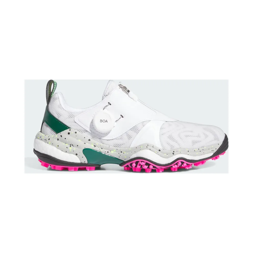 adidas Codechaos BOA 25 Golf Cloud White Silver Metallic Collegiate Green (IG8751)