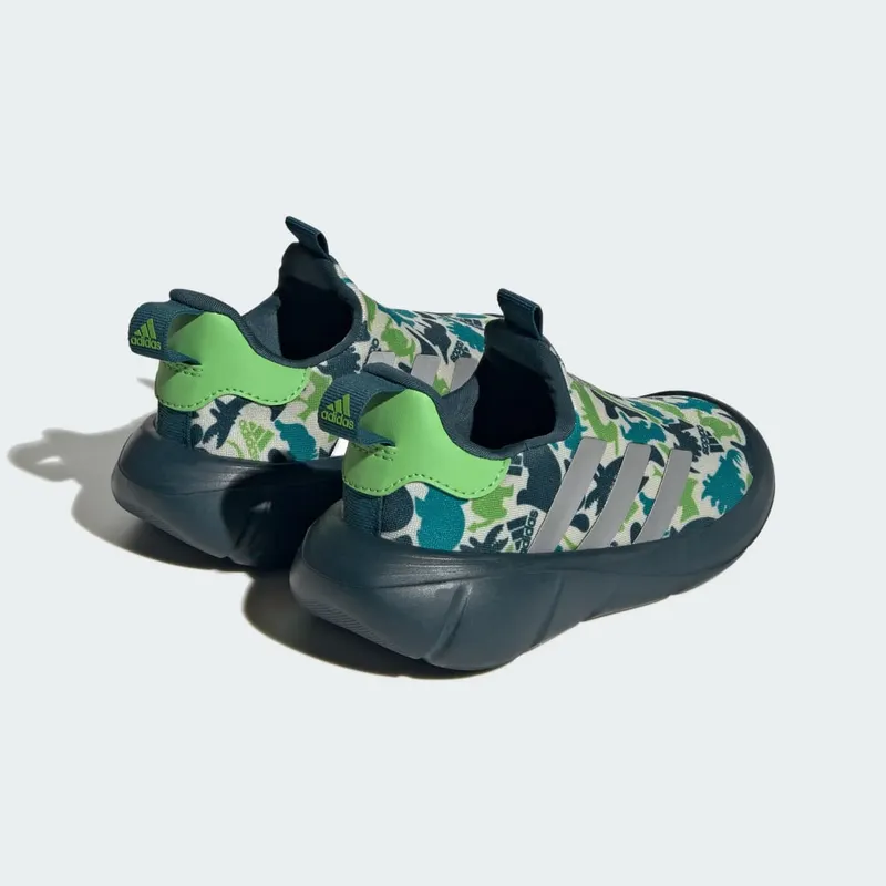 adidas Monofit Slip-On Grey One / Silver Metallic / Semi Lucid Lime (ID9645)