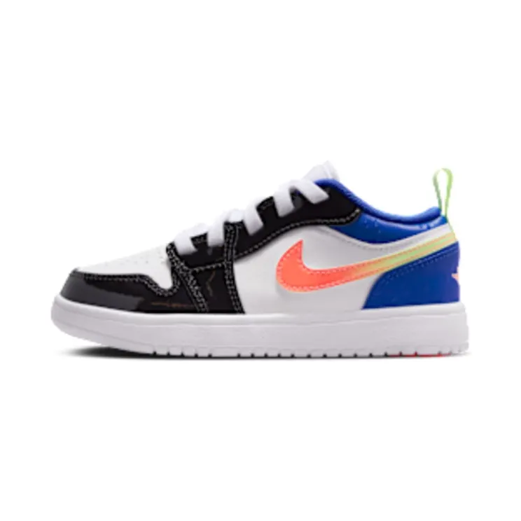 Nike Jordan 1 Low Alt SE “White / Black / Game Royal / Bright Mango” (II1250-100)
