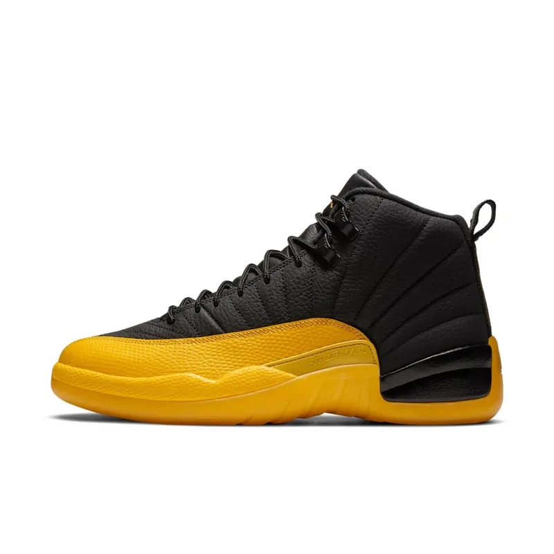 Jordan 12 Retro Black University Gold Black/University Gold (130690-070)