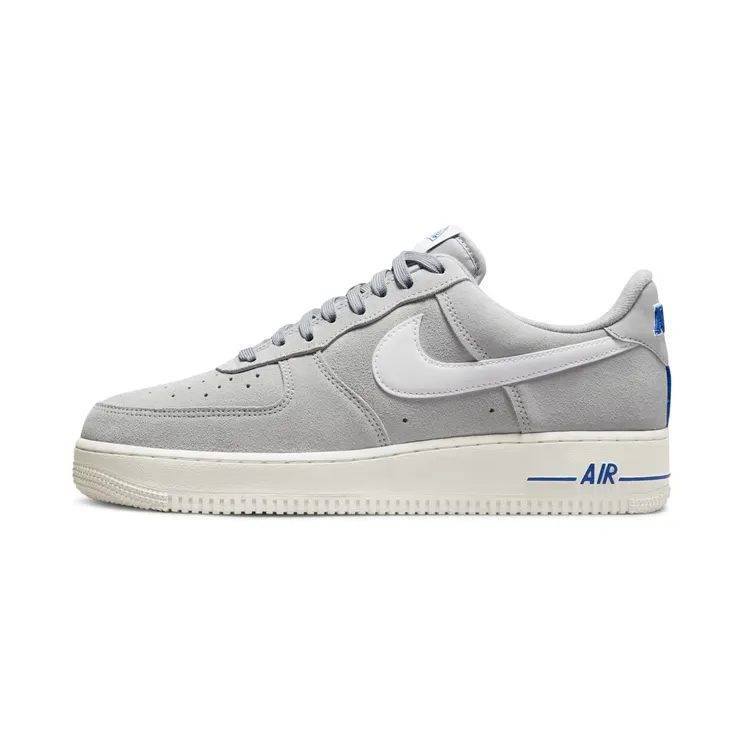 Nike Air Force 1 ’07 LX “Light Smoke Grey / Sail / Hyper Royal / White” (DH7435-001)