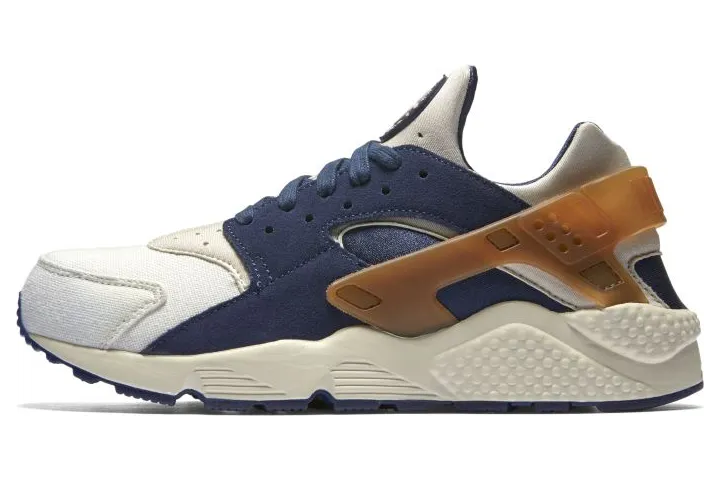 Nike Air Huarache Run Prm Sail Mid Navy-Al Brown-Purple Pink