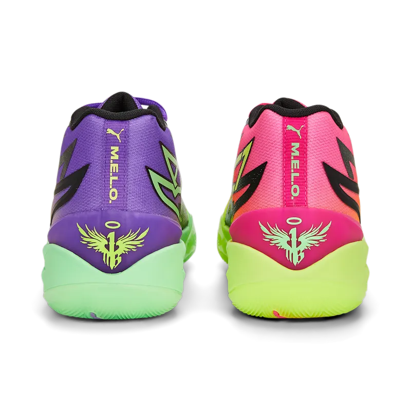 Puma x RICK AND MORTY MB.02 Basketball Shoes Green/Yellow (377411-02)