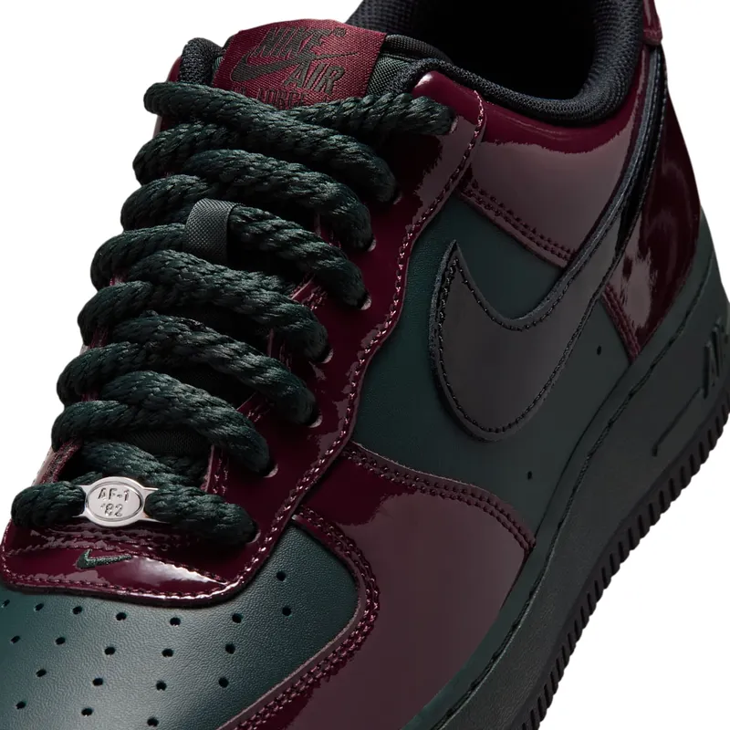 Nike Air Force 1 Low – “Black Spruce / Burgundy Crush / Black” (IX4088-352)