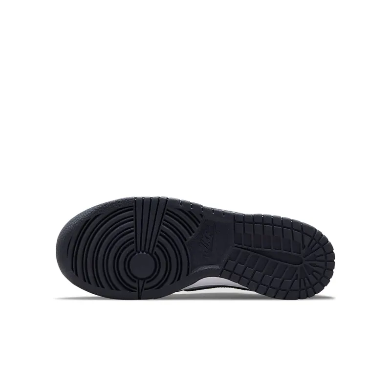 Nike Dunk Low Georgetown (GS) – “Wolf Grey / Dark Obsidian / Total Orange” (CW1590-004)