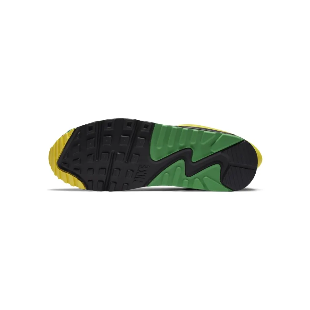 Nike Air Max 90 Flyease Oregon Black/Apple Green-Black-Yellow Strike (CZ4270-001)