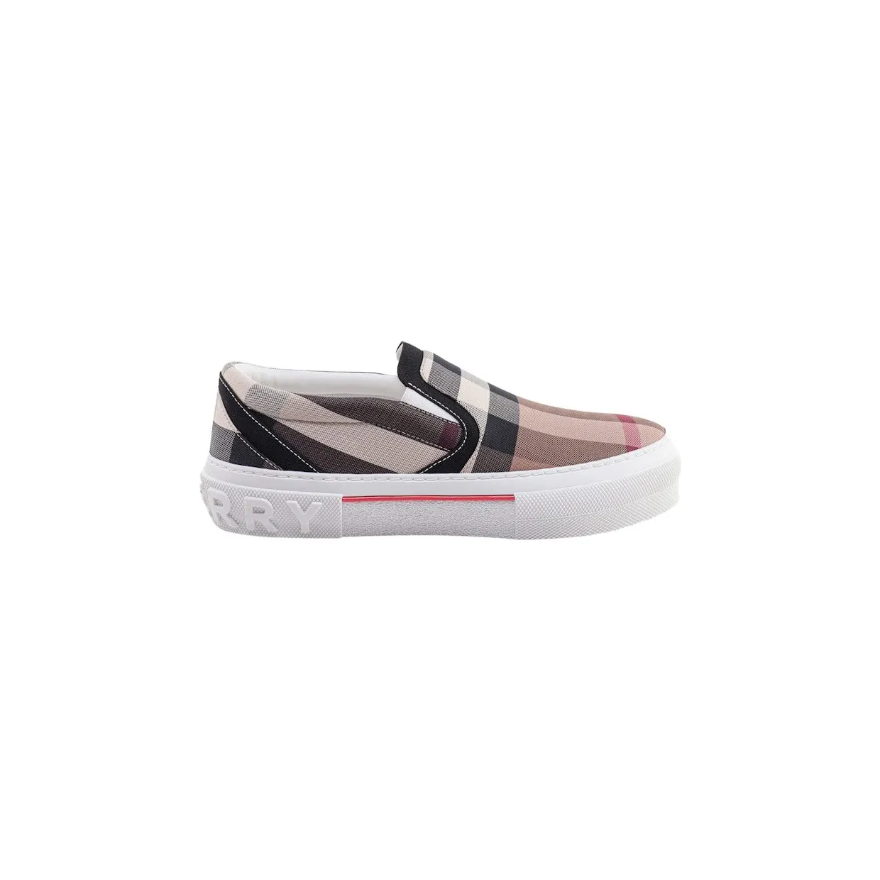 Burberry Exaggerared Check Slip On Birch Brown (80567621)