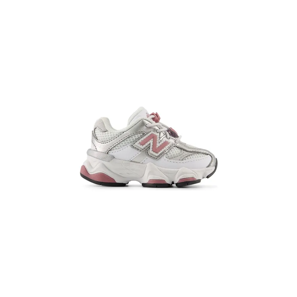 New Balance 9060 Bungee Lace TD “White Rosewood Silver” (I90606HV)