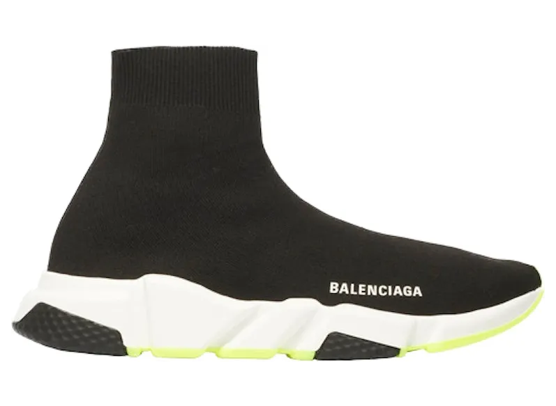 Balenciaga Speed Trainer Black Yellow 2019
