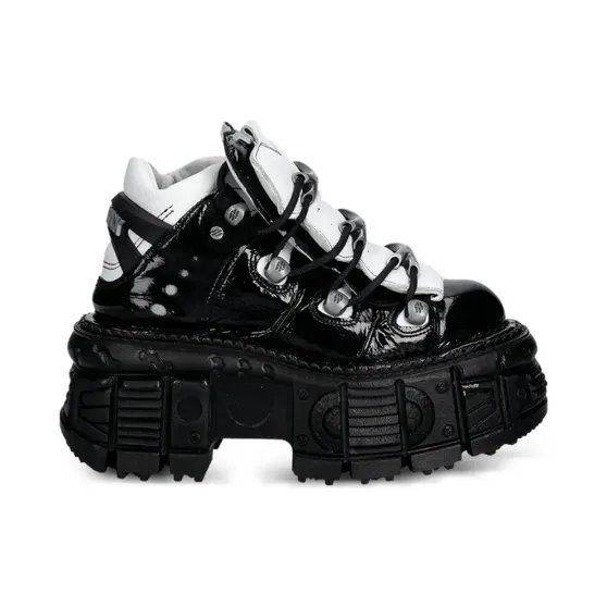 New Rock met plateauzool “Black” (M106S119)