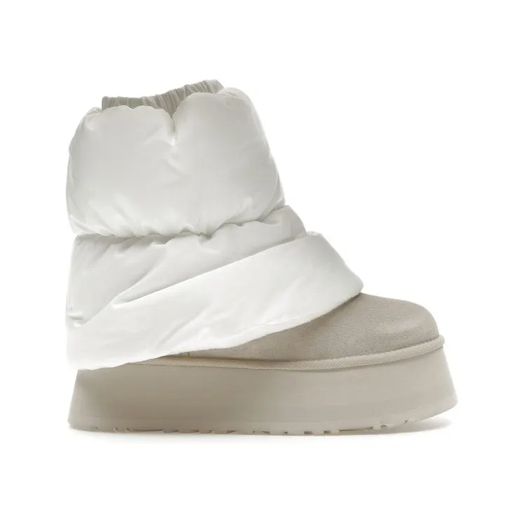 UGG Classic Mini Dipper Puffer Boot White Ceramic (1158275-WCRM)