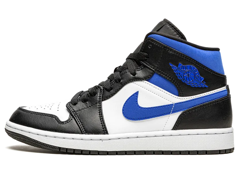 Air Jordan 1 Mid “Racer Blue / Black / White” (554724-140)