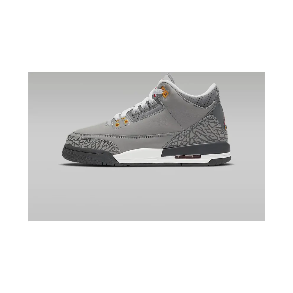 Air Jordan 3 Retro Cool Grey (GS) (398614-012)