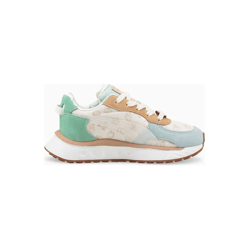 Puma x Animal Crossing™: New Horizons Wild Rider für Kinder Weiß (383071-01)