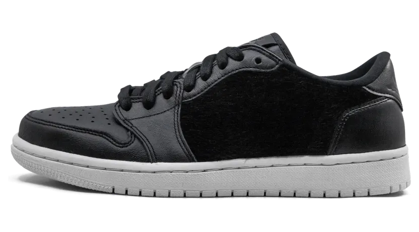 AIR Jordan 1 RETRO LO NS “No Swoosh – Black” (AO1935-001)