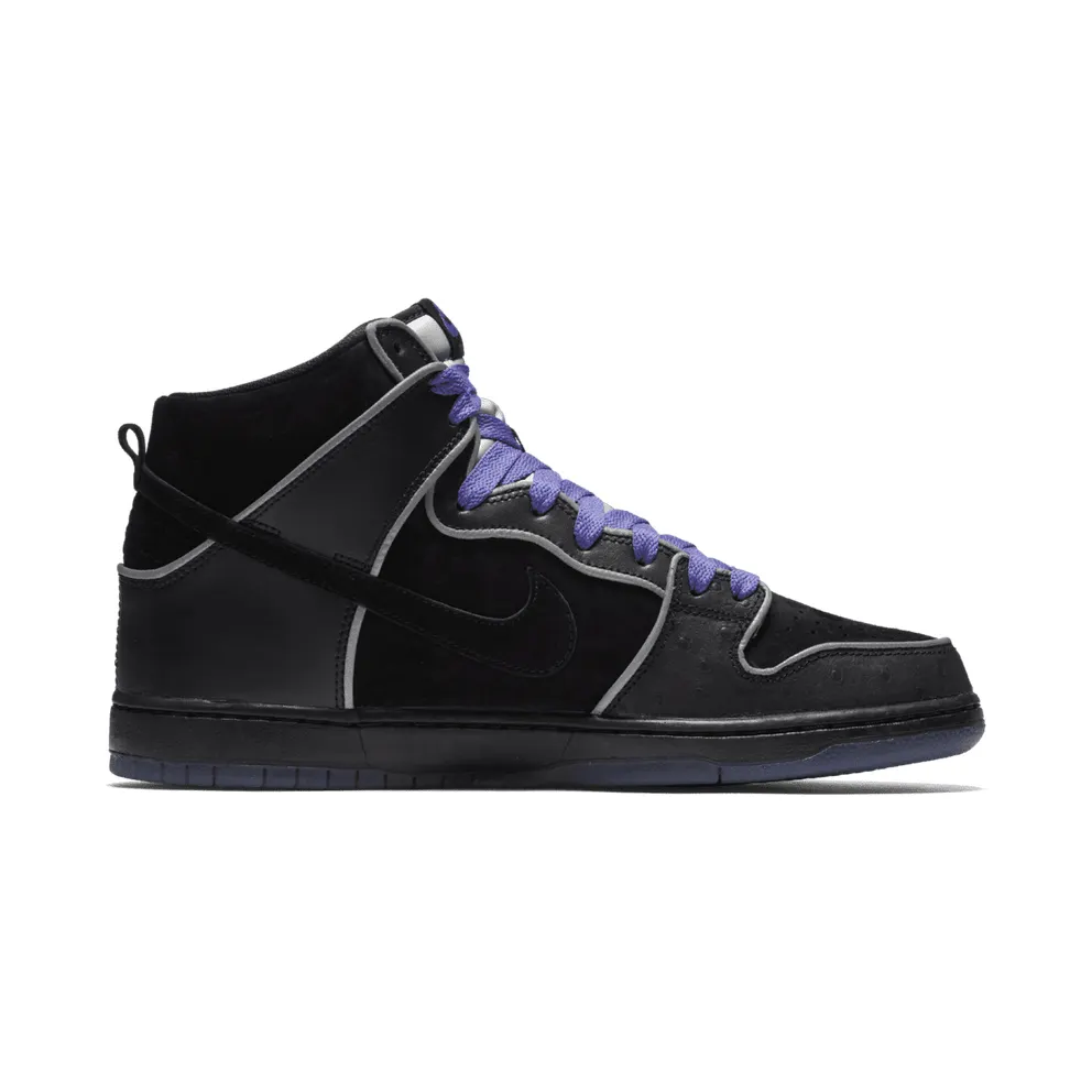 Nike Dunk SB High Black Purple Box Black/Black-White-Purple Haze (833456-002)