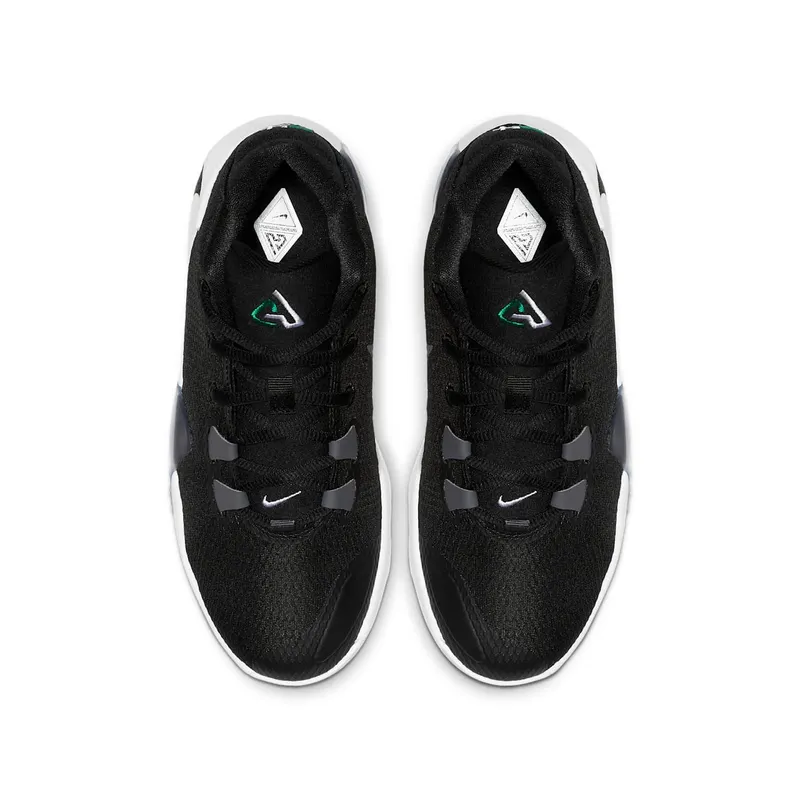 Nike Zoom Freak 1 Black White (GS) Black/Black-White-Lucid Green (BQ5633-001)