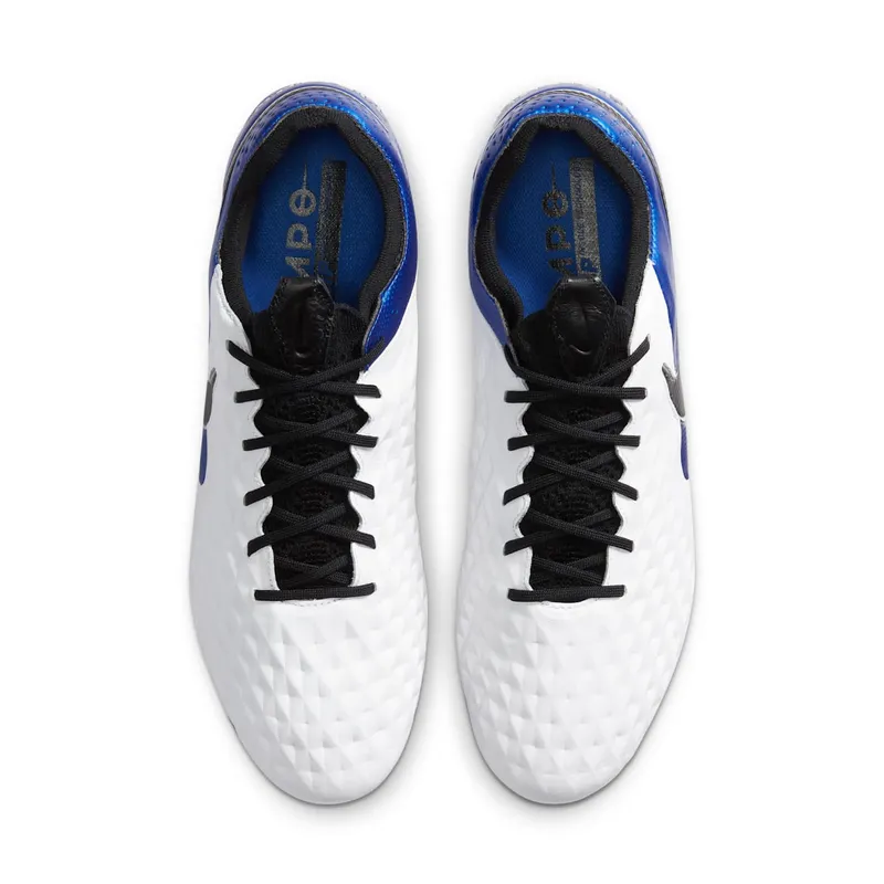 Nike Tiempo Legend 8 Elite FG White Hyper Royal (AT5293-104)