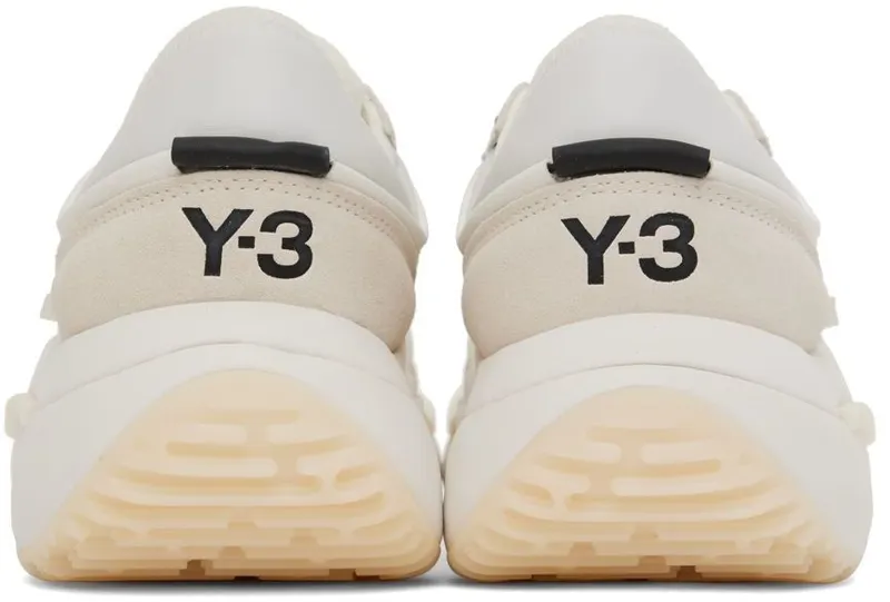 Y-3 White Ajatu Run Sneakers (HR1936)