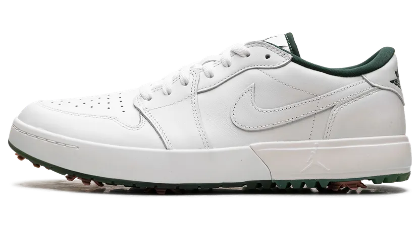 Air Jordan 1 Low Golf Spiked “White Fir Elemental Pink” (IQ3417-100)