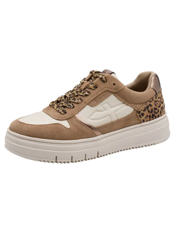 Tamaris sneaker Lichtbeige / Karamel / Brons / Black (2317770)