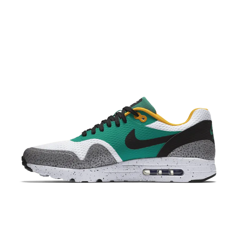 Nike Air Max 1 Ultra Essential Green 3M White/Black-Emerald Green/Reflective Silver (819476 103)