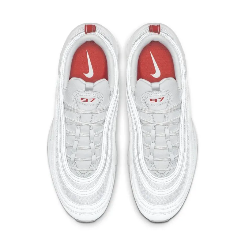 Nike Air Max 97 Pure Platinum Team Orange Pure Platinum/White-Team Orange (BV1985-002)