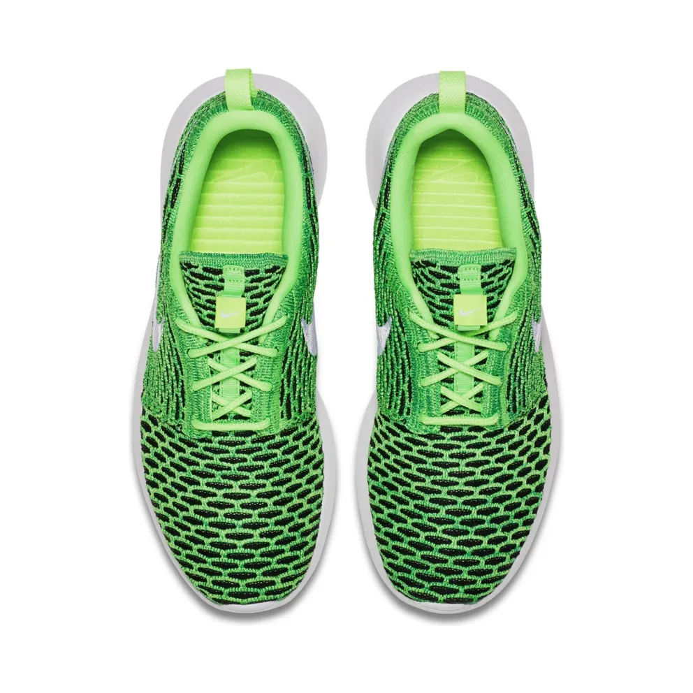 Nike Roshe One Flyknit Voltage Green White-Lucide Green (W) Voltage Green/White-Lucide Green (704927-305)