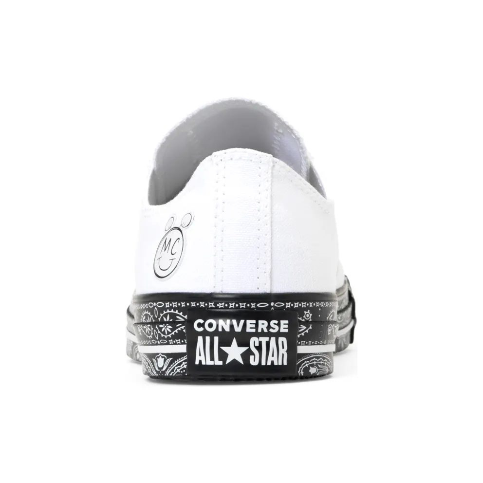 Converse Chuck Taylor All-Star Low Miley Cyrus White Black White (162235C)