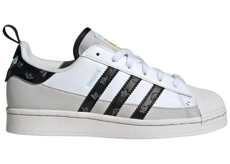 adidas Shmoofoil Superstar Cloud White Core Black Grey Two (IG6842)