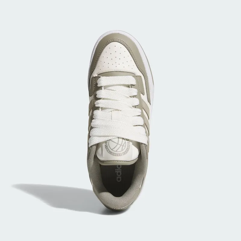 Adidas Rapid Court Low Silver Pebble / Cloud White / Cloud White (JR0165)
