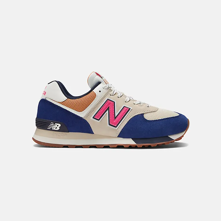 New Balance 574 Taupe Navy Blue (ML574LF2)