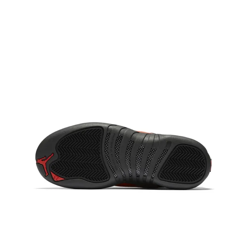 Jordan 12 Retro Low Max Orange (GS) Black/Max Orange-Anthracite-Metallic Silver (308305-003)