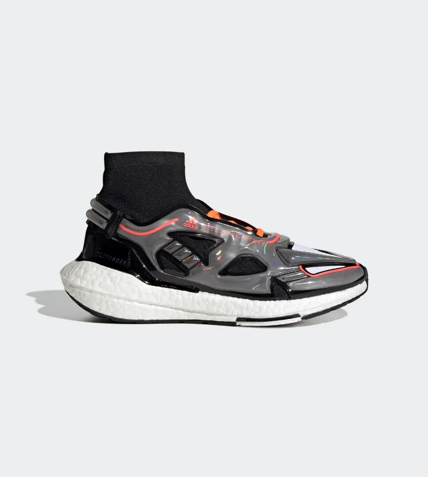 adidas adidas by Stella McCartney Ultraboost 22 Grey / Core Black / Signal Orange (GW0206)