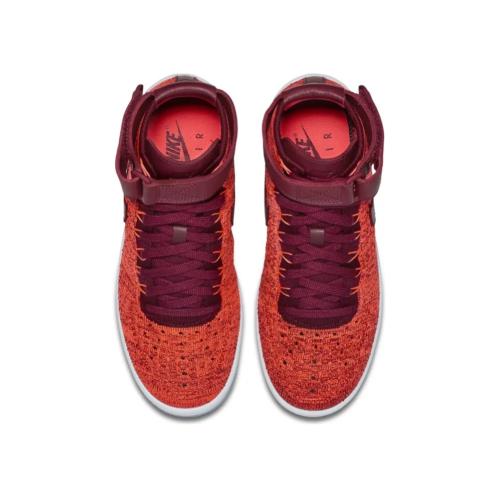 Nike Air Force 1 Flyknit Total Crimson Team Red (W) Total Crimson/Team Red (818018-800)