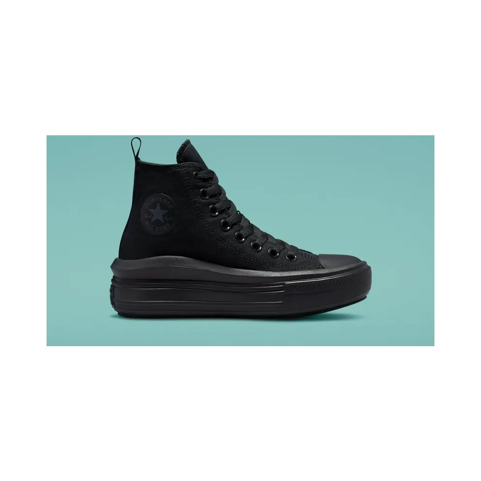 Converse Chuck Taylor All Star Move Platform Black/Black/dk Smoke Grey