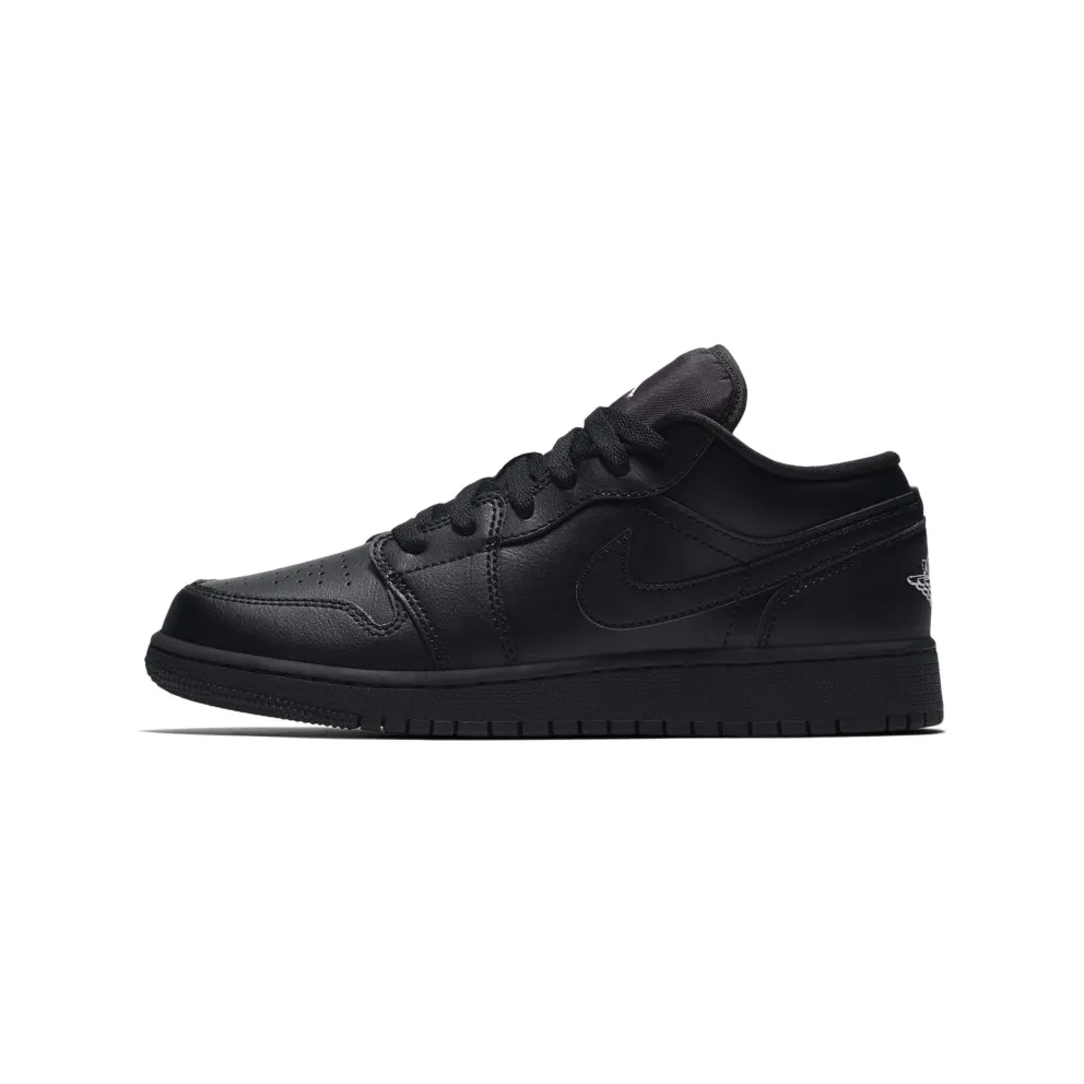 Jordan 1 Low Black (GS) Black/White-Black (553560-006)