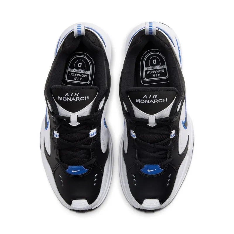 Nike Air Monarch IV 4E Wide White Blue Black/White/Black (415445-002)