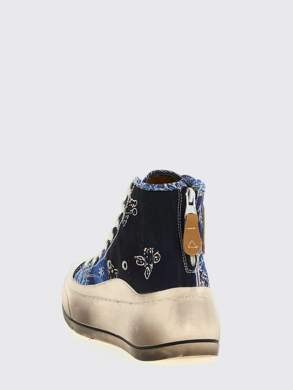 R13 Printed Silk Platform Blue (R13S5029SRINT)