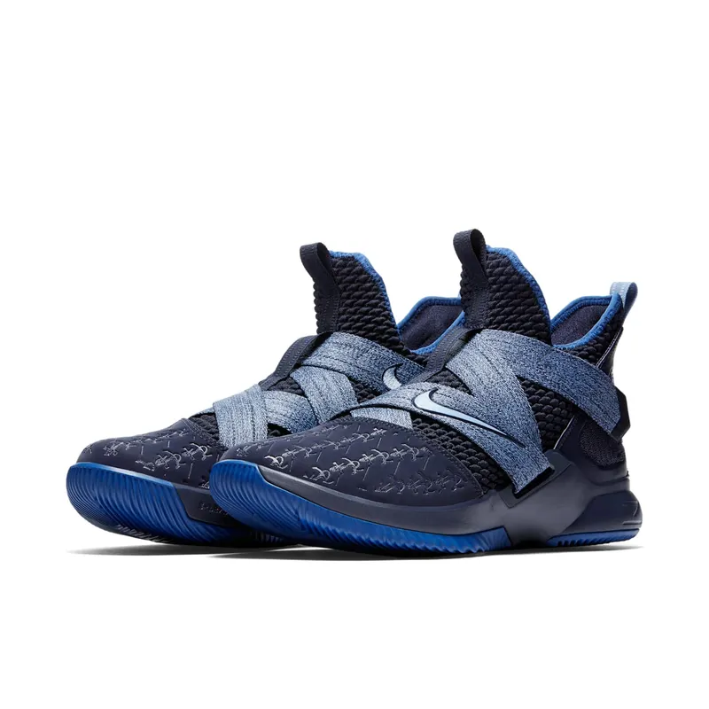 Nike LeBron Zoom Soldier 12 Blackened Blue Blackened Blue/Work Blue-Gym Blue (AO2609-401)