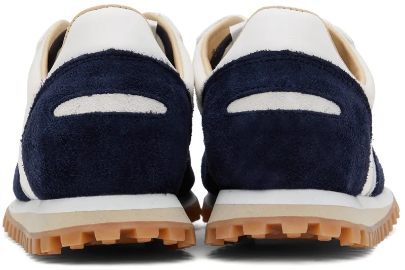 Spalwart Navy & Off-White Marathon Trail Low Sneakers (97037755870)