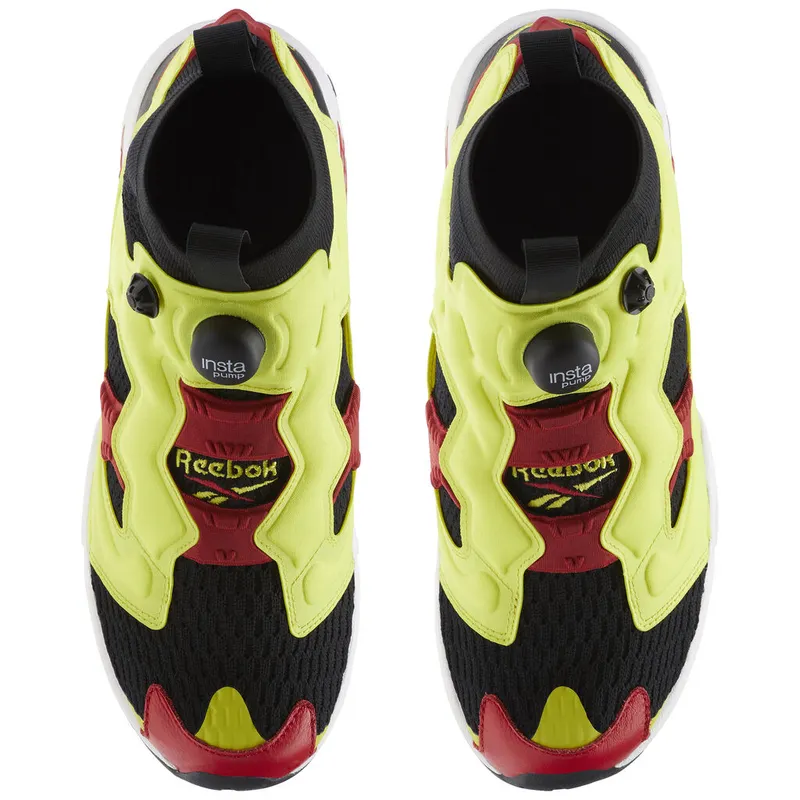 Reebok Instapump Fury OG Ultraknit Black Hyper Green Black/Hyper Green-Reebok Red (Other Brands Reebok)