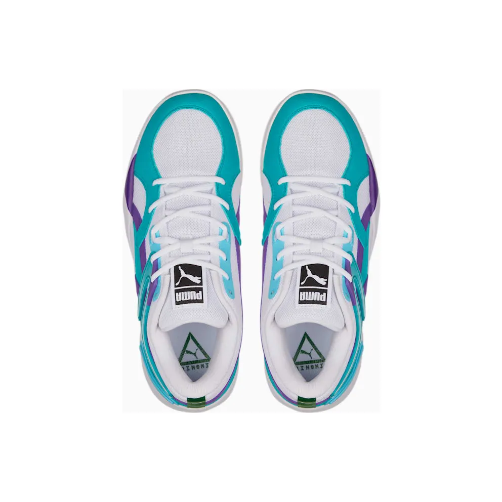Puma TRC BLAZE COURT “White deep Aqua” (376582-17)