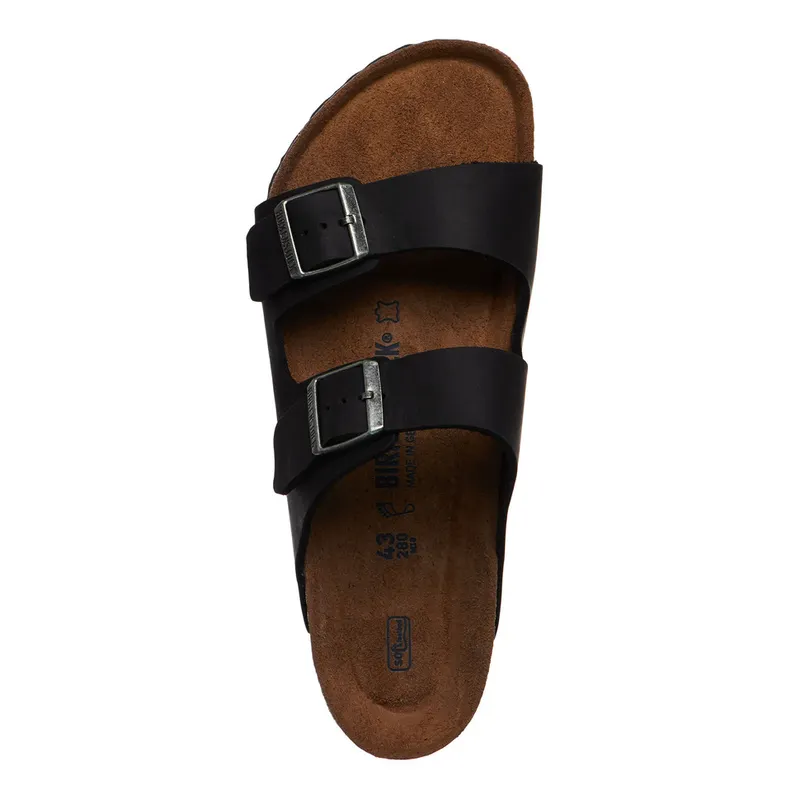 Birkenstock Arizona Soft Footbed Oiled Leather Black (0752481)