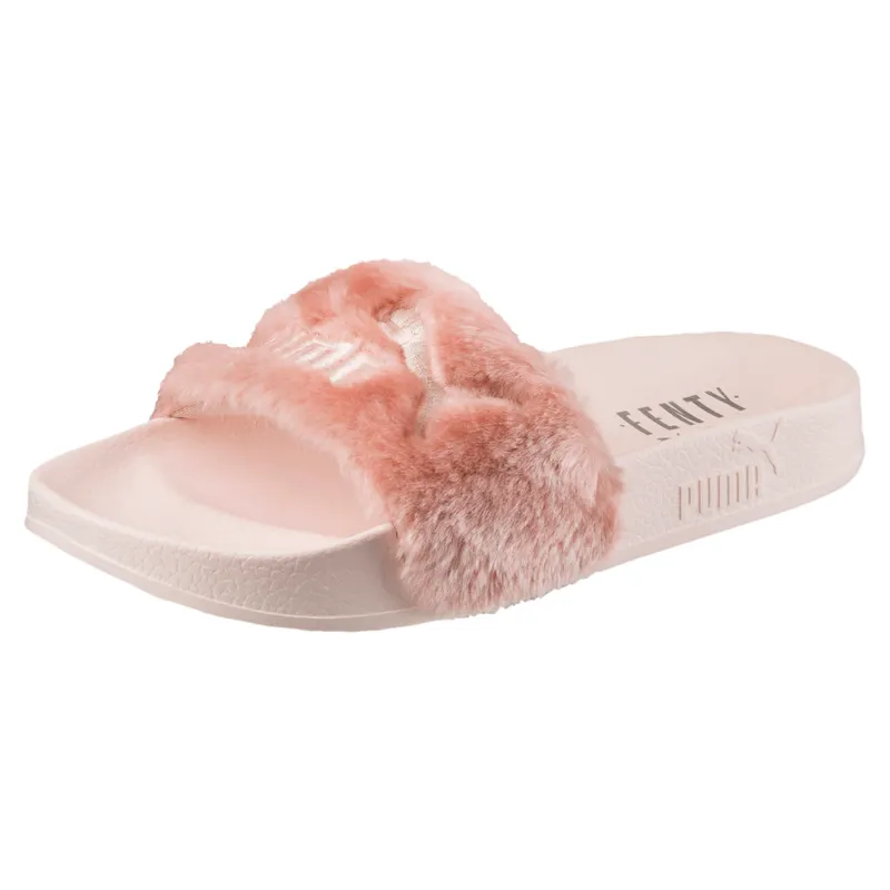 Puma Fur Slide Fur Slide Pink (W) Shell (362266-04)