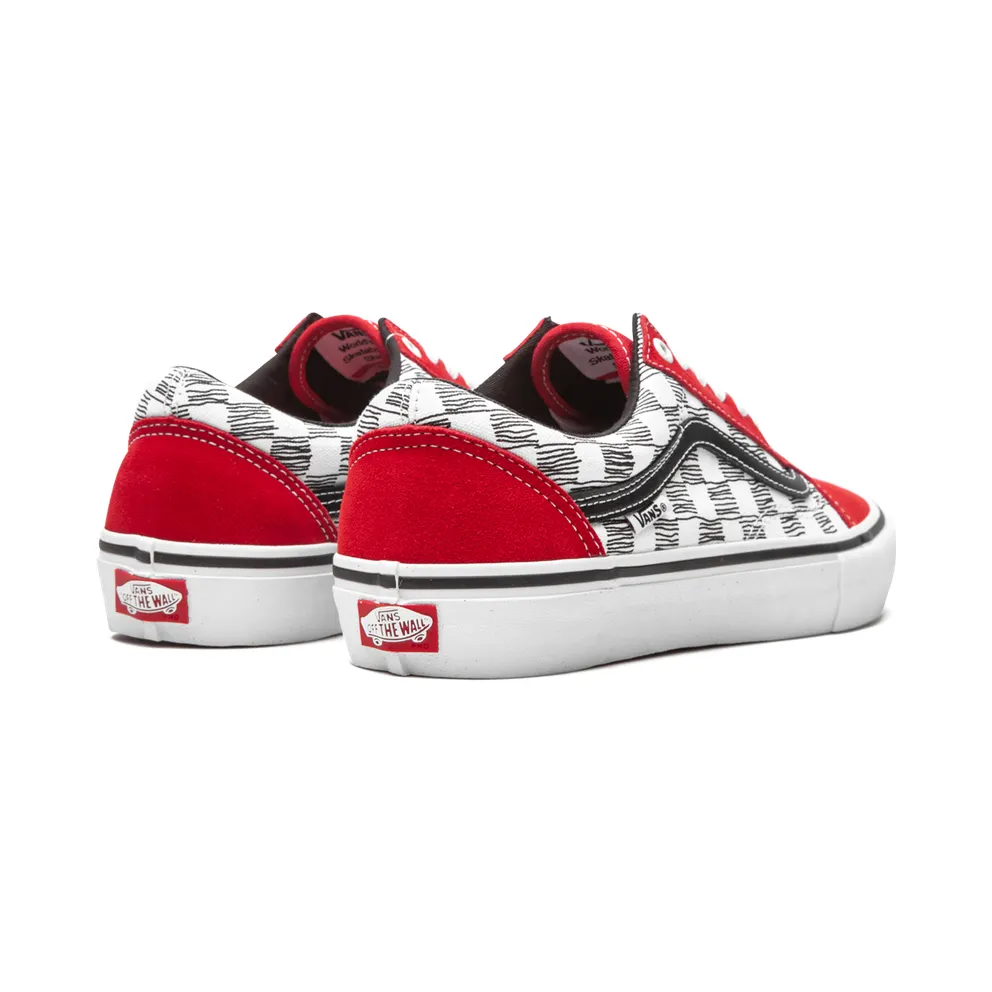 Vans Old Skool Pro “Sketched Checkerboard” (VN0A45JC2LZ)